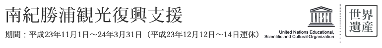 南紀勝浦観光復興支援[世界遺産]