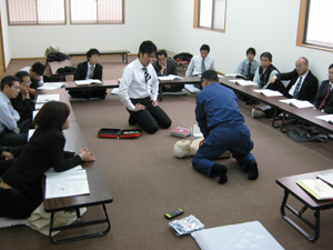 社員研修の様子